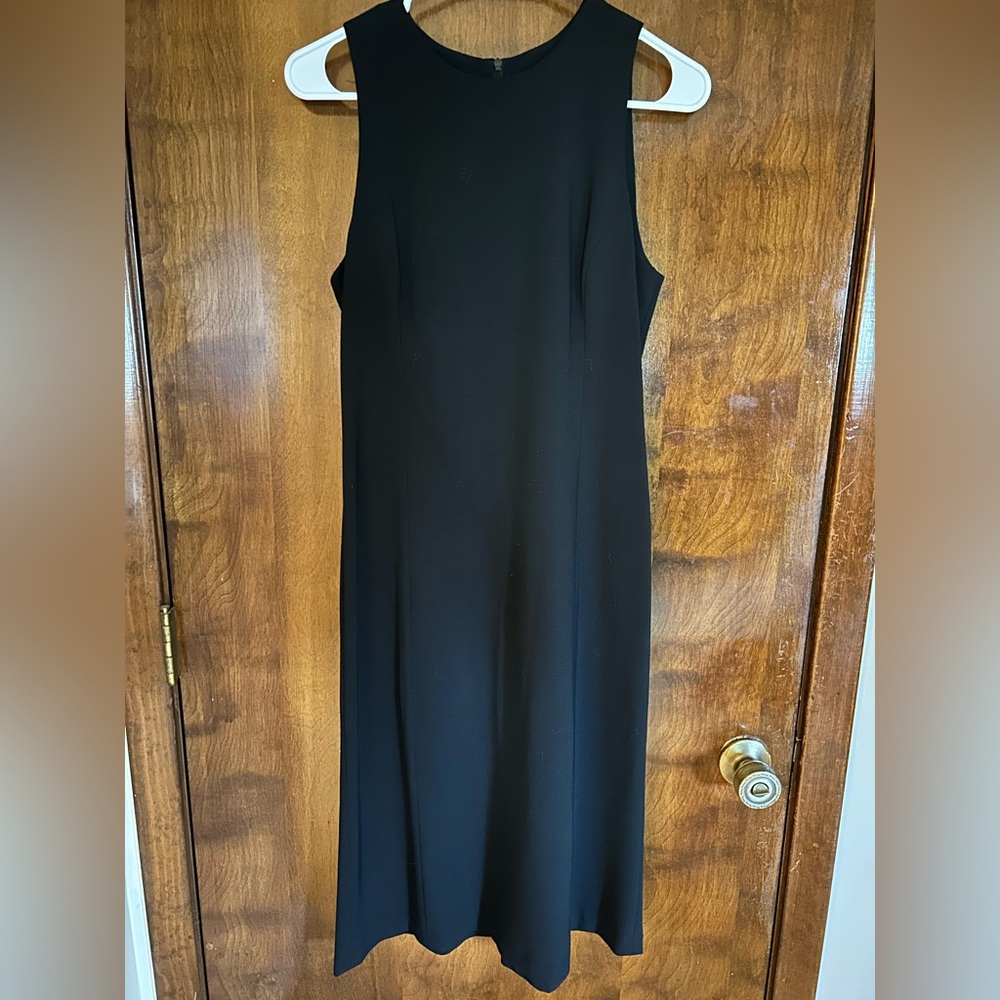 Theory Black Sleeveless Dress